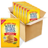 Wheat Thins Sundried Tomato & Basil Snacks, Whole Grain Wheat Crackers, Bulk Snack Crackers, 6-8.5 oz boxes