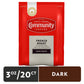 Community Coffee French Roast, Dark Roast Pre-Measured Coffee Packs, 3.0 Ounce Each (Box Of 20)