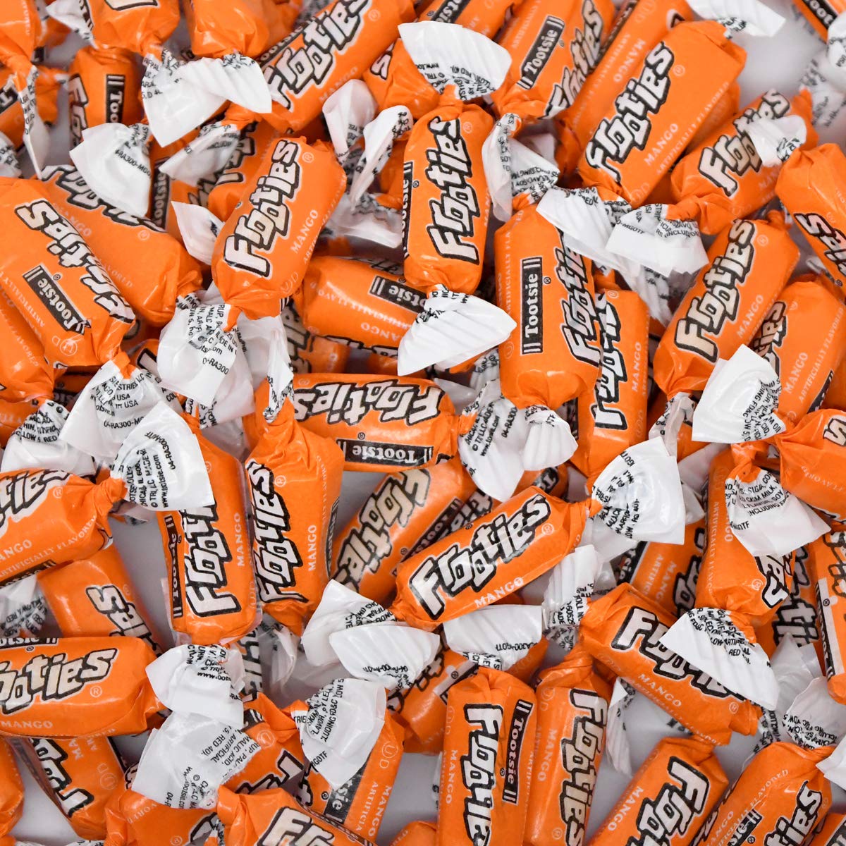 Mango Frooties - Tootsie Roll Chewy Candy - 360 Piece Count, 38.8 Oz Bag