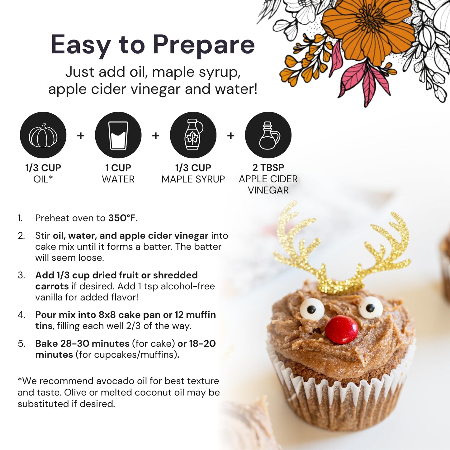 eat G.A.N.G.S.T.E.R. Cinnawin Spice Cake & Muffin Mix  Allergy-Friendly Baking Mix  Grain-Free  No Dairy  Nuts  Gluten  Dairy  For Paleo & AIP Diets  Delicious Cakes  Muffins and Cupcakes