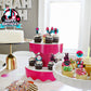 25Pcs Tik Music Happy Birthday Cake Toppers