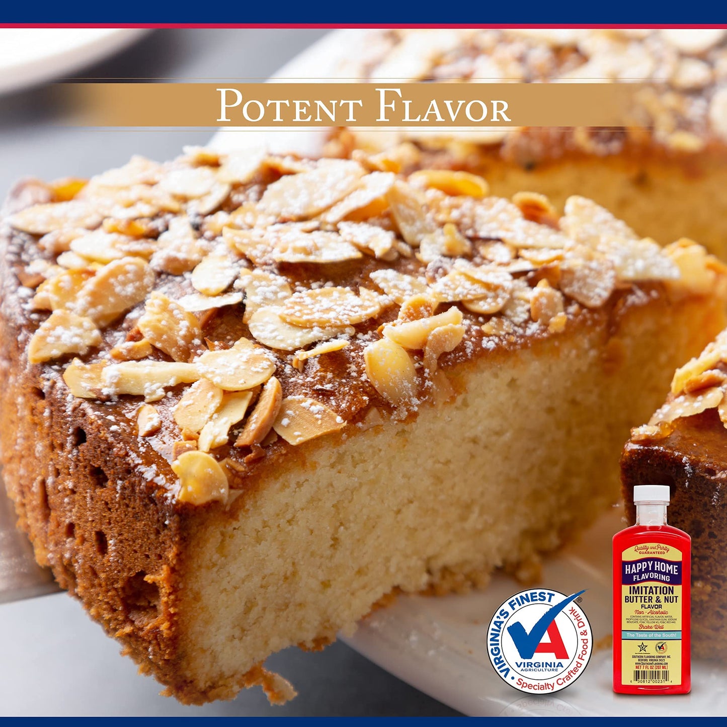 Happy Home compatible with Butter & Nut Flavoring, Non-  ic, Certified Kosher, 7 Fl Oz