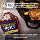 Fischers 100% Pure, Raw & Unfiltered Honey, 40 oz - USA Made Honey - All-Natural Sweetener - Rich Flavor Profile, Packed with Nu