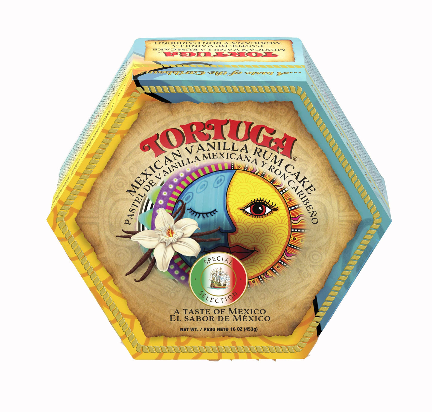 TORTUGA Caribbean spirit-inspired flavor Cake - Gourmet 4 oz Snack Cake - Perfect for Gifts and Baskets