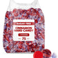 Sugar Free Hot Cinnamon Hard Candy Discs - 1 Pound Individually Wrapped Red Cinnamon Candies For Snacks & Treats - Approx. 75 Co
