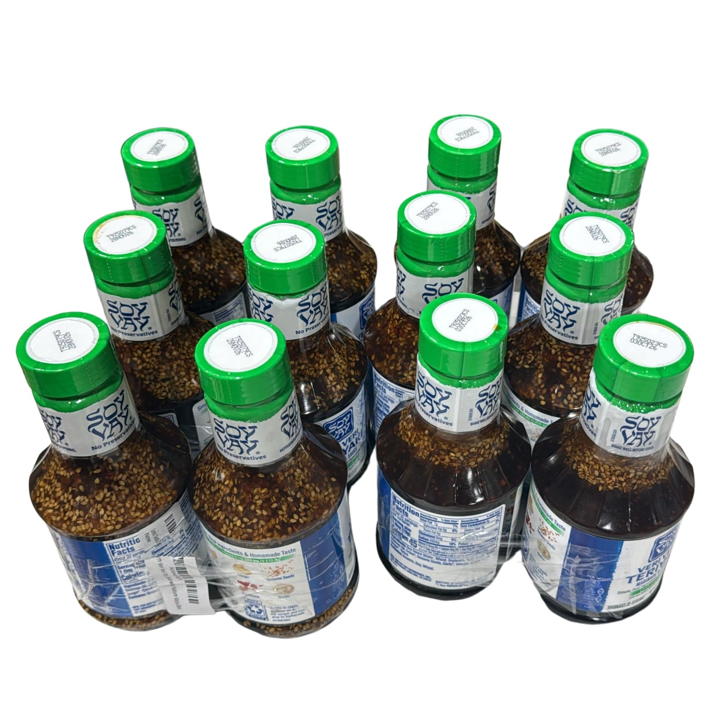 SCENTS N STORIES Less Sodium Teriyaki Marinade & Sauce, 21 Fl Oz (Pack of 2)