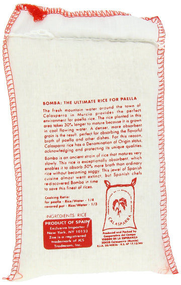 Zoe Diva Select Bomba Rice, 17.5 Oz. Bag (Pack Of 2)