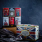Iconic London Sights 6X Tea Tins With Fine English Breakfast Loose Leaf Tea, British Souvenir, Big Ben, Uk Foods