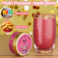 Nomeca Edible Glitter for Drinks & Cakes, 8g Luster Dust Sprinkles, Peach Red
