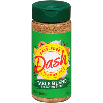 Dash Salt-Free Seasoning Blend, Table Blend, 6.75 Ounce