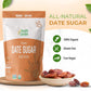Health Garden Date Sugar (16 Oz), Organic Date Sugar Sweetener, All-Natural Dried Ground Dates, Rich In Vitamins And Minerals, No Gluten, Non-Gmo, Low Glycemic Sugar Substitute (1 Lb Pack Of 2)