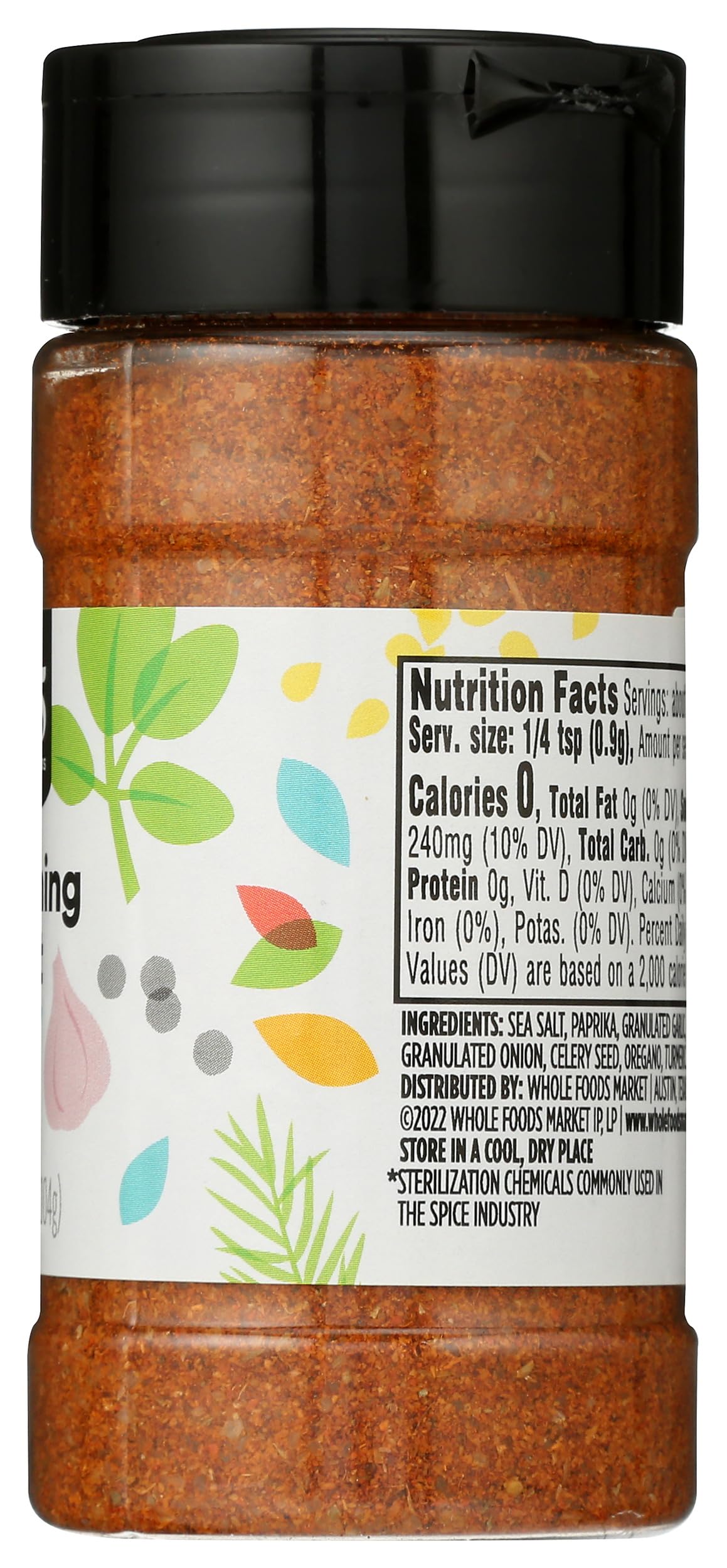 365 by Whole Foods Market, Salt Blend Seasoning, 3.67 Ounce