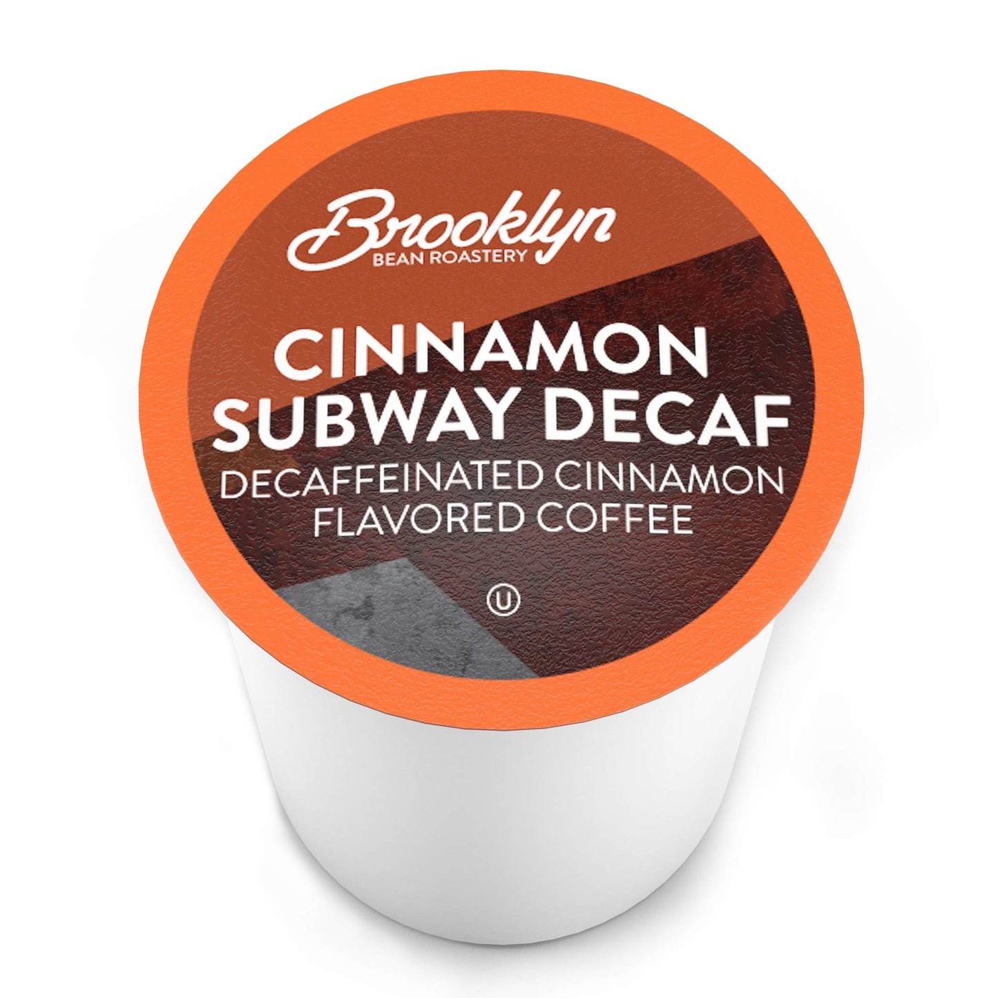 Brooklyn Beans Decaf Coffee Pods, Cinnamon Subway, 40 Count, Compatible with Keurig K Cup malt-inspired, Model BB CSD40