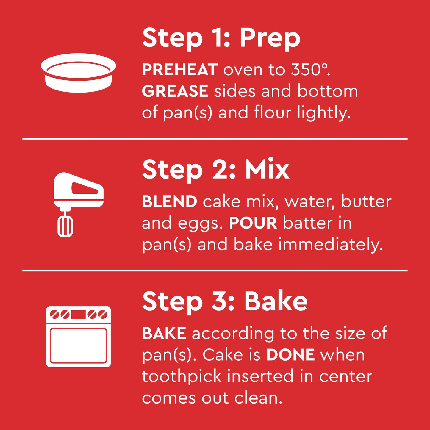Duncan Hines Signature Golden Butter Recipe Cake Mix (3 Pack)
