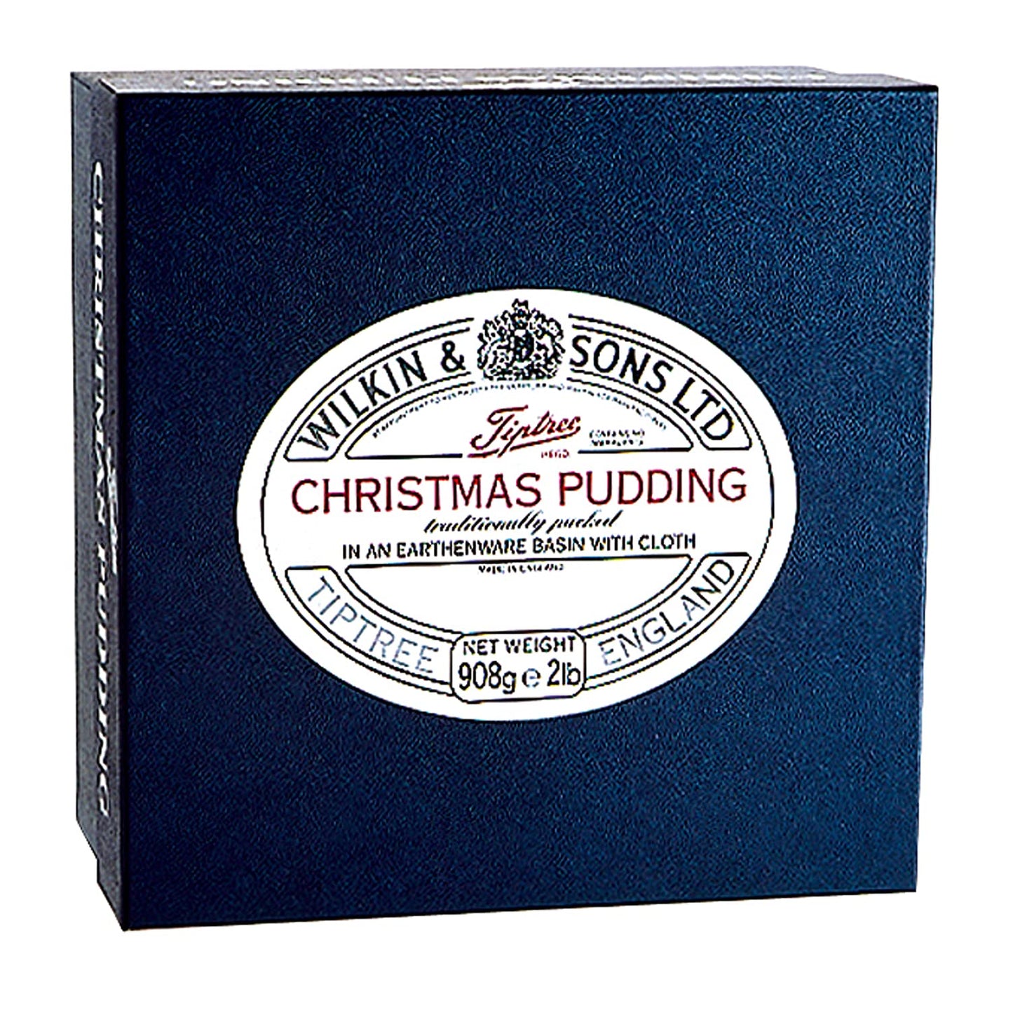 Tiptree Boxed Christmas Pudding, 2 Pounds, Blue, Model 8612, 2 Pound (Pack of 1)