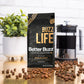 Better Buzz Life Blend (Buzz Life) Whole Bean Coffee Medium Roast, 12 Ounce (Pack Of 1), Small Batch Roasted Arabica Coffee Bean