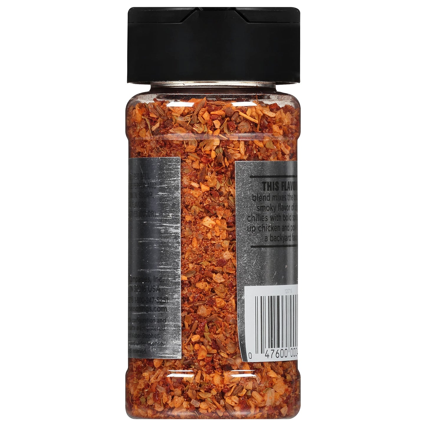Weber Bold 'N Spicy Chipotle Seasoning, 2.5 Ounce Shaker