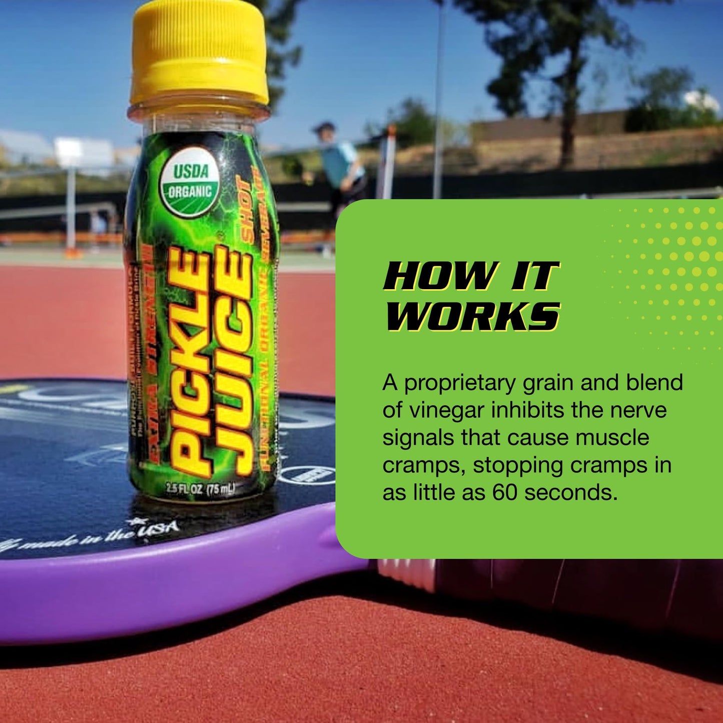Pickle Juice Extra Strength Sports Drink Shots - Electrolyte Relief - 2.5 oz, 12 Pack - Transparent
