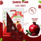 Essence 97 Fruit Roll Ups, Vegan Non-GMO Snacks, Natural Pomegranate, 16 Count