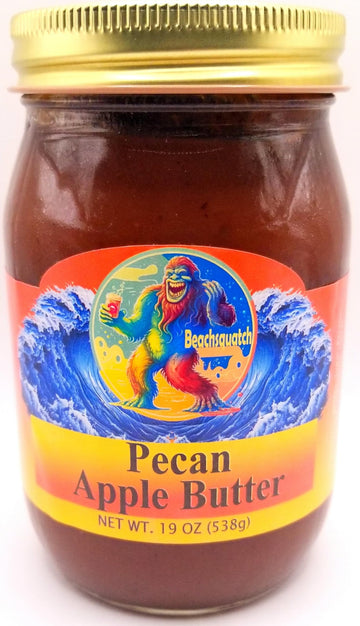 Beachsquatch Apple Pecan Butter, 19 ounce jar