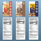 Dozy Oats Overnight Oatmeal Packets  10-Pack Sampler Box with Chia Seeds  Gluten-Free  Natural Source of Protein and Fiber  10-Pack and Jar