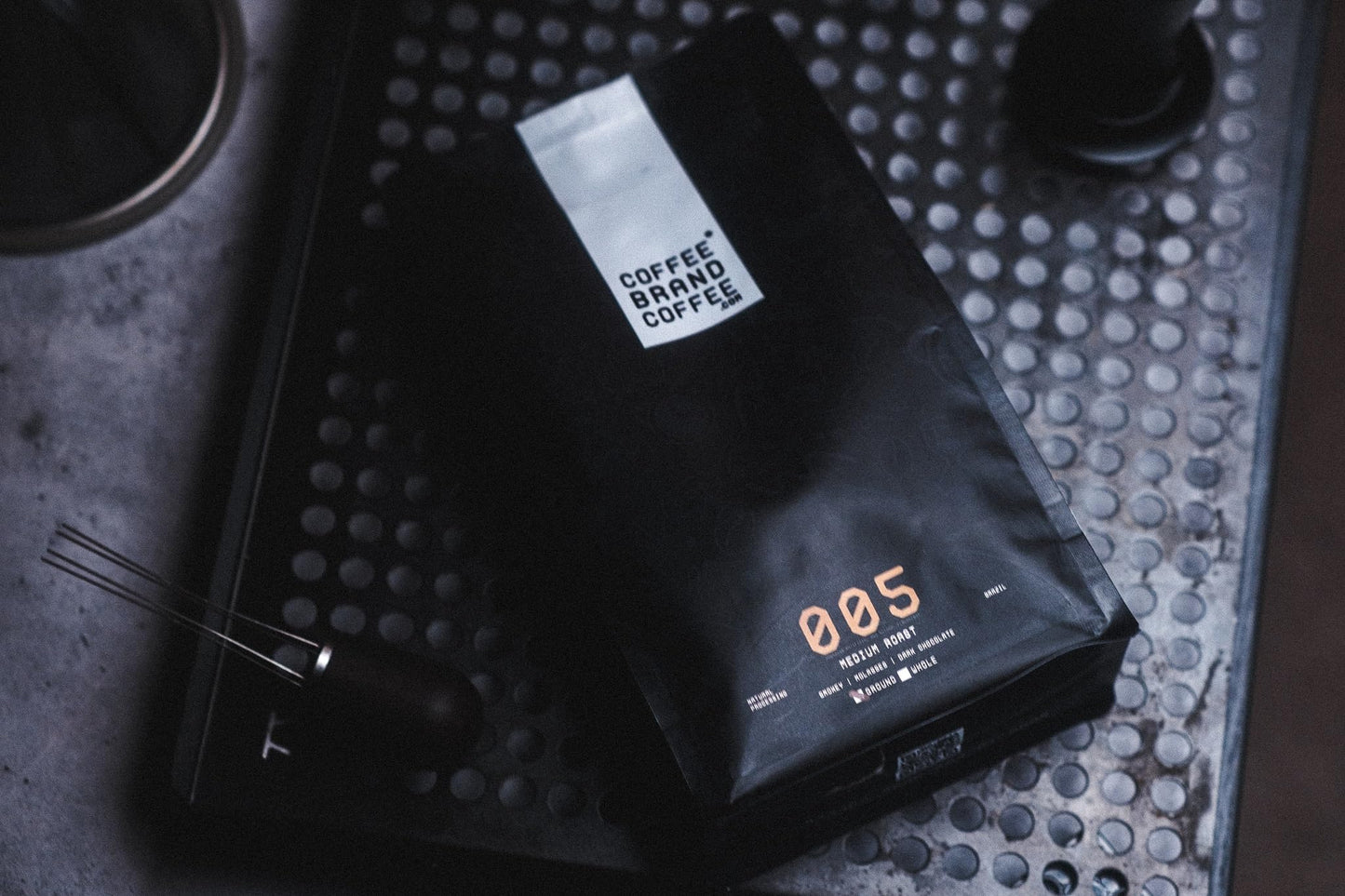 Coffee Brand Coffee spirit-inspired flavor Medium Roast Ground Coffee, 12 Oz - Flavored Sugars with Cocoa, Caramel, Honey, and Spice.