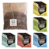 Mondo Single Serve Coffee Bags (20 Cups) Variety Pack - Organic  Medium Roast - Disposable  Portable Coffee Filters for Camping and Travel  Sampler Box of 5 Ground Coffee Flavors