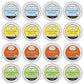 Twinings Tea K-Cup Assortment, Herbal & Black (Pack of 24) - Perfect Gourmet Gift Set