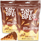 BEEMAX Tiny Bites Crispy Mini Waffle Cones Treats - Milk Chocolate, 4.24 oz Bag (Pack of 2) - Perfect for Snacks, Desserts, Ice Cream