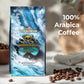 Warpath Coffee Dark Roast Whole Bean Coffee, Mariners Blend, High Caffeine, Extra Strong Roasted 100% Arabica Coffee Beans Whole, Rich Aroma, Full-Bodied Intense Cup, Created By Navy Seals, 12Oz