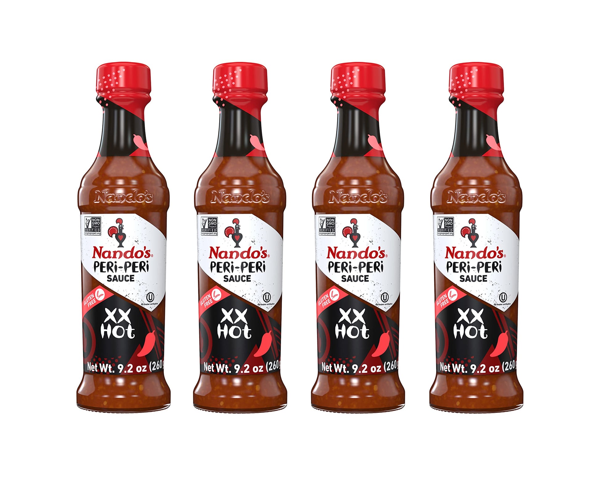 Nandos PERi PERi Extra Hot Sauce - Spicy Sauces, Seasoning or Marinade for Meat, Fish, Rice or Vegetables - No Artificial Colors