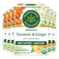 Traditional Medicinals Tea, Organic Turmeric W/ Meadowsweet & Ginger, Supports A Healthy Response To Inflammation, 96 Tea Bags (