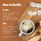 Oat Milk Coffee Creamer, Sweetened 10Ct Carton By Joi - Superfood, Vegan, Dairy Free, Plant Based, Kosher, Shelf-Stable, Barista
