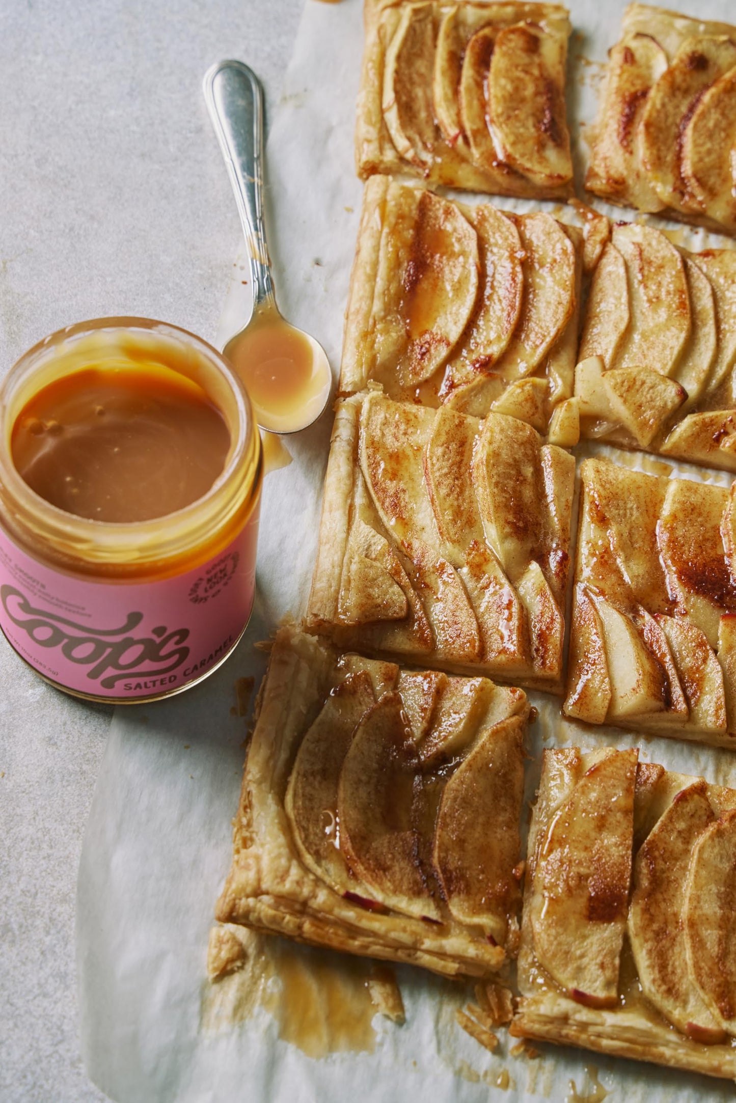 Coops Salted Caramel Sauce: Rich and Buttery, Gourmet, All Natural, Handcrafted, Gluten Free, Non-GMO, Award Winning, Ice Cream