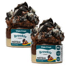 Twisted dough - 2 Pack Brookie Protein Cookie Dough | Healthy Edible Dessert | 100 Grams Of Whey Protein | Protein Packed Cookie