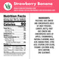 V8 Strawberry Banana Fruit and Vegetable Juice, 46 fl oz | 100% Juice | Pack of 2 | Bottle