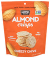 Hippie Snacks Cheezy Chive Almond Crisps 2.5 Oz