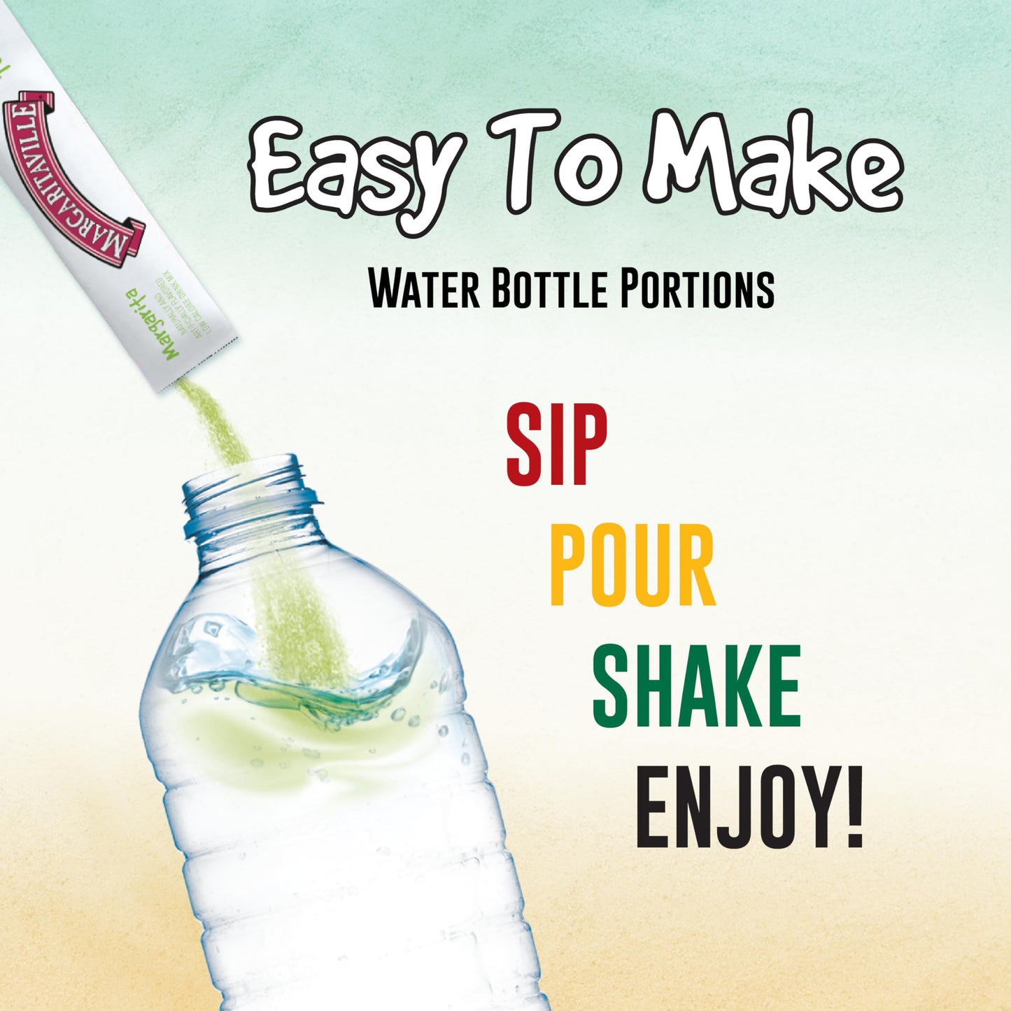 Margaritaville Singles to Go Water Drink Mix - Margarita Flavor, Non-  ic, 72 Servings, 6.96 Ounce (Pack of 12)