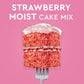Duncan Hines Signature Perfectly Moist Strawberry Supreme Naturally Flavored Cake Mix 15.25 Ounce