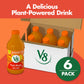 V8 Peach Mango 100% Fruit and Vegetable Juice, 46 fl oz Bottle (6 Pack)