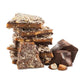 Daves Sweet Tooth Toffee - Dark Chocolate Toffee (4 oz) - Handmade & Homemade Gourmet Soft Toffee with Real Butter, Real Sugar