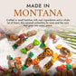 Béquet Assorted Caramels - Gourmet Individually Wrapped Candy Variety Pack - Celtic Sea Salt, Salt Chocolate, Classic Vanilla, Butterscotch, Green Apple, Salted Mocha & Salted Butterscotch - 8 Oz Gift Bag