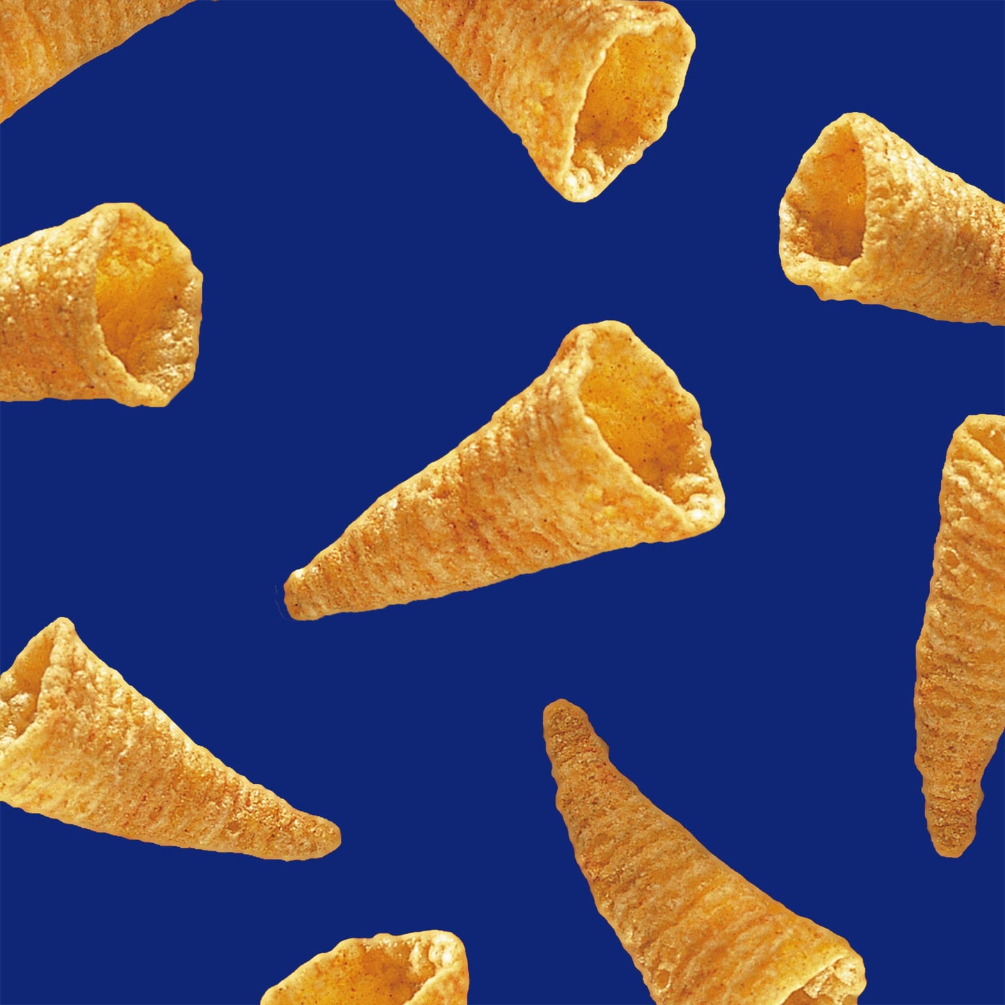 Bugles Nacho Cheese Crispy Corn Snacks, 3.7 Oz Bag (Pack Of 12)
