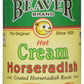 Beaver Hot Cream Style Horseradish, 4 oz