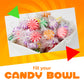 Pinwheel Starlights Hard Candy | 1 Pound Bag - Approx. 75 Count | Assorted Fruit Flavors