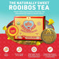 ROOIBOS ROCKS Organic Red Rooibos Tea Bags - Caffeine Free, Low Tannin, 100 Count, Earthy Red