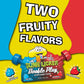 Toxic Waste - Slime Licker Double Play - Sour Candy Ooze - Strawberry & Blue Razz Flavored - 1.4 Oz - 3-Pack