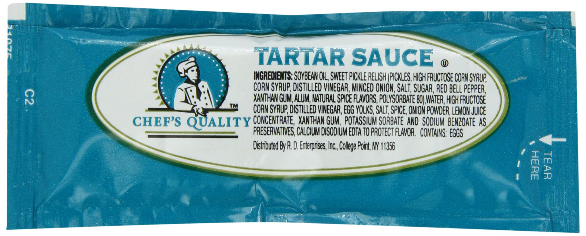Chefs Quality Tartar Sauce, 200 Count