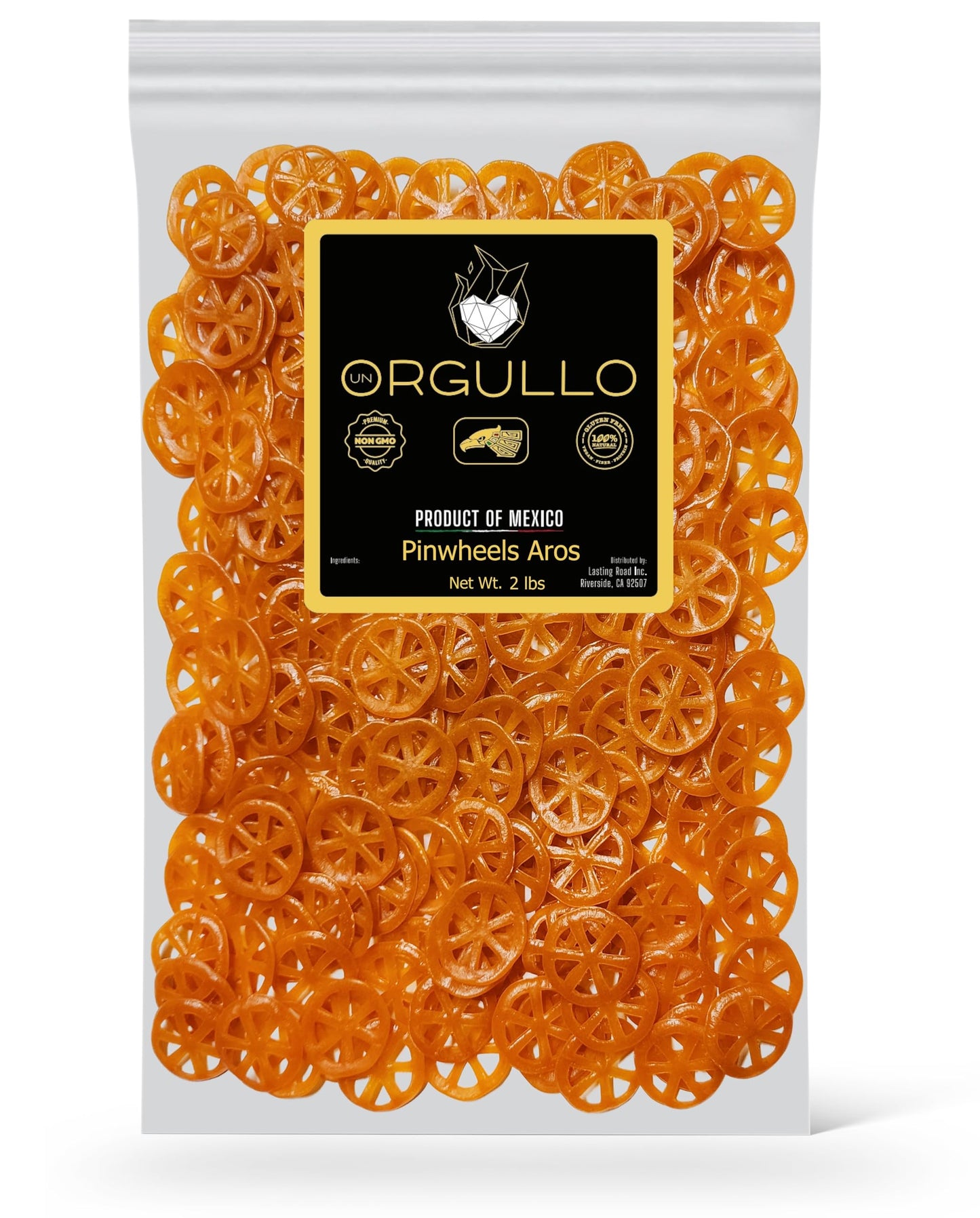 Un Orgullo Duritos Wheat Snacks Fried Snacks - Chicharrones de Harina 2LBS