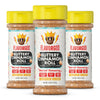 Flavor God Buttery Cinnamon Roll Topper Mix Pack Of 3, Natural Healthy Topper For Donuts Bread Oatmeal Pancakes Sandwiches, Frui